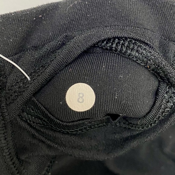 Lululemon Atletica Flared Black Yoga Pants Size 8. - Picture 4 of 7